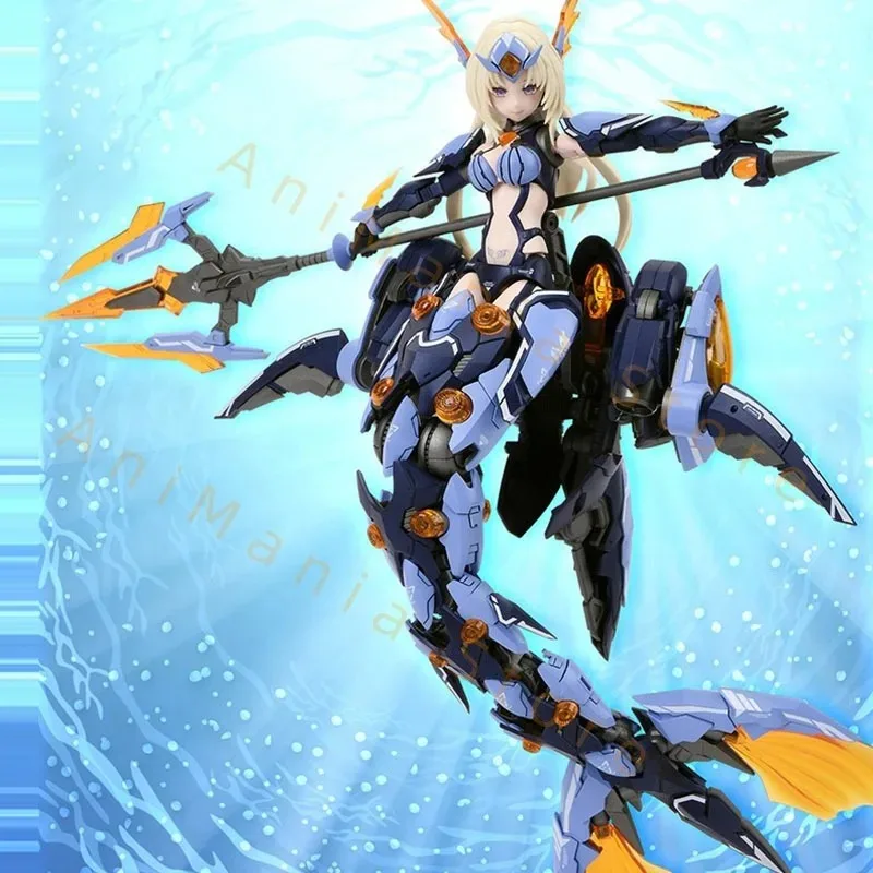 Nuke Matrix Anime Fantasy Girls Mermaid Action Figure Model do Składania Statuetka GK Kolekcjonerska Dekoracja na Biurko Wersja Reprint