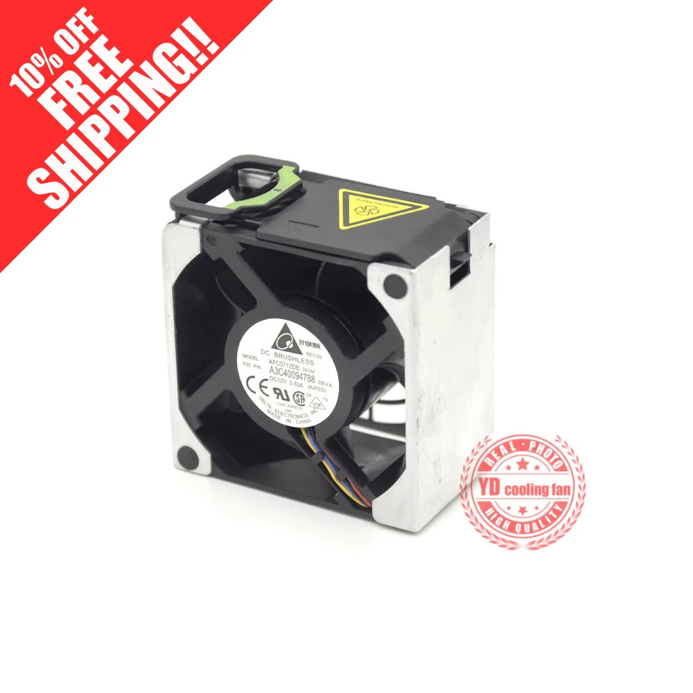 

Совершенно новый DELTA 7038 AFC0712DE-7K1M 4-контактный ШИМ A3C 40094788 охлаждающий вентилятор