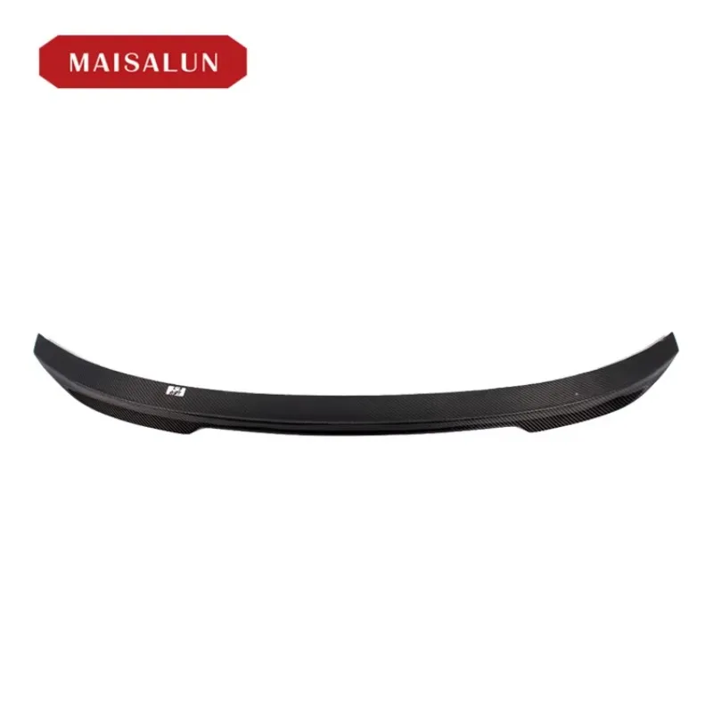 

ZAIQU jiuzhou Auto CS Style Rear Carbon Fiber Spoiler for 4series M4 F82 12-17 Rear Wing Tail