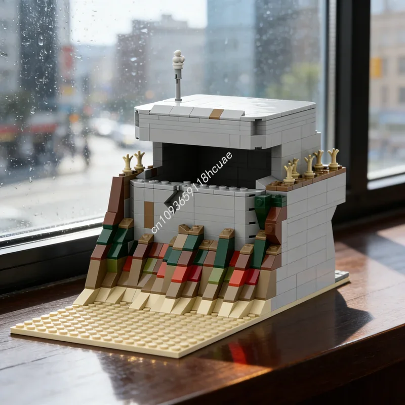 

507pcs MOC D Day Bunker Model Building Blocks Assemble Architecture DIY Creative Idea Brick Toys Education Christmas Gifts Kids