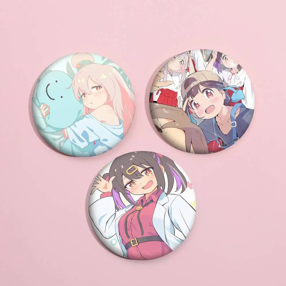 Anime Games Onimai 32/44/58MM Customizable Button Pins Cute Funny Creative Badge Jewelry Decor Gifts For Friends