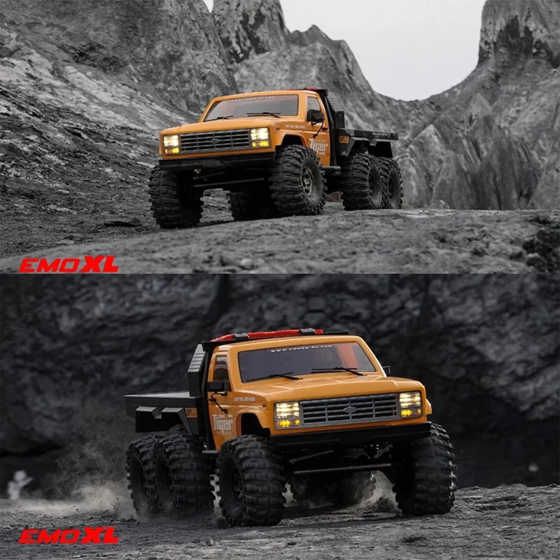 

CROSSRC EMO XL 1/8 RC Car 6WD 6X6 Climbing Crawler Off-Road Vehicle Electric Remote Control Truck Model for Adult Boys Toys