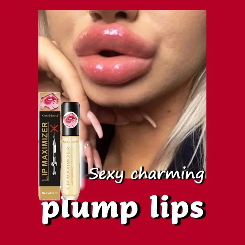 Lip Gloss Exfoliating for Lips Liquid Lipstick Lippen Plumper Balm Oil Care Moisturizing Plump Extreme Volume for Skin Beauty