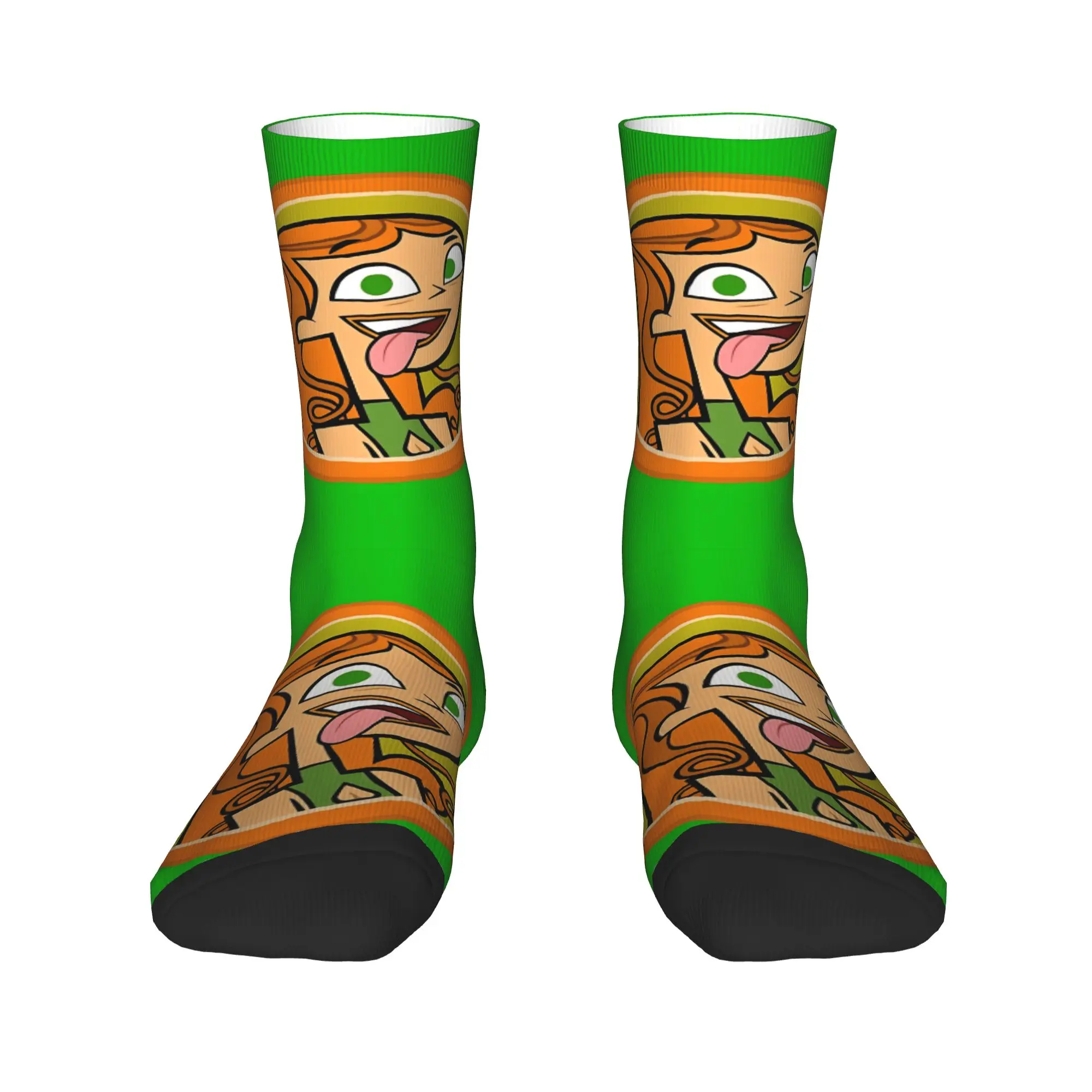 Totals Dramas Island Icon - Izzy  Socks Men Women Polyester Fashion  Socks Harajuku Spring Summer Winter Middle Tube Socks Gift