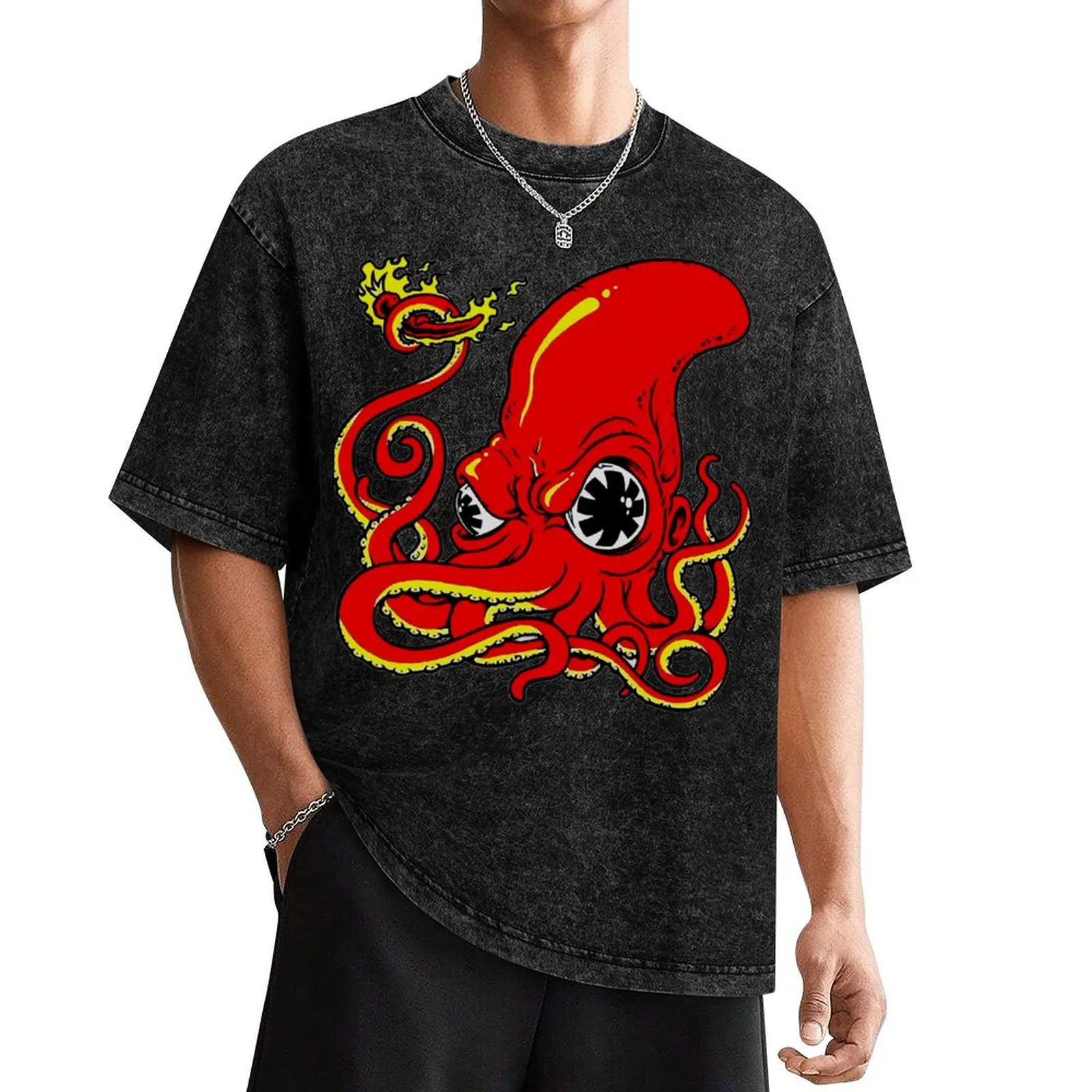 

fish red hot chili peppers best selling T-Shirt T-Shirt Man t-shirt affliction shirts kawaii clothes sweat Short sleeve tee men