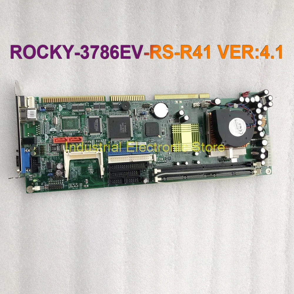 Industrial Control Motherboard With CPU Memory Fan ROCKY-3786EV-RS-R41 VER:4.1