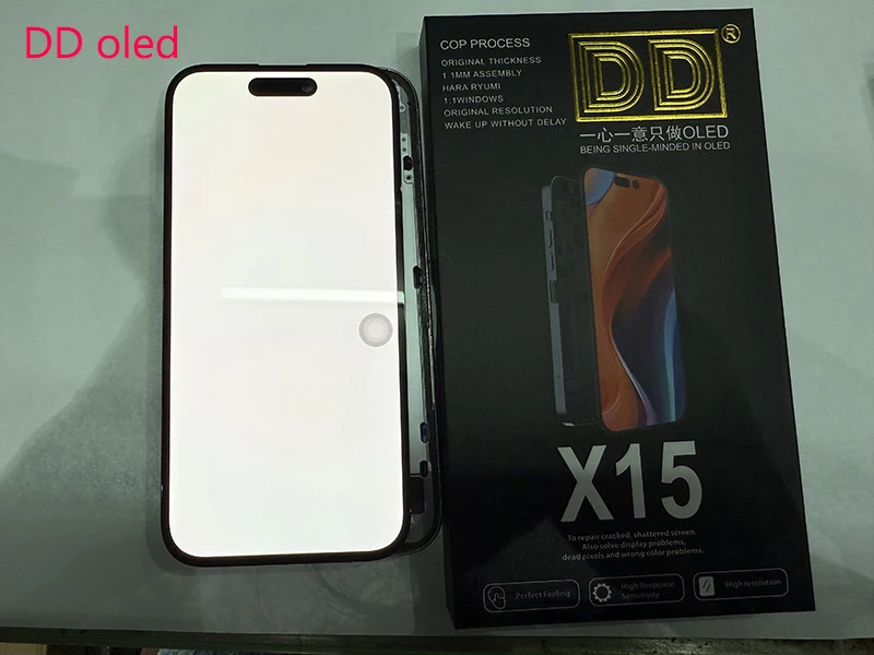 AAAAA OEM Amoled For iPhone 16 Pro Max 11 12 13 14 15 Plus Display 3D Touch Screen 12 13 Mini Replacement Frame FHD oled Lcd