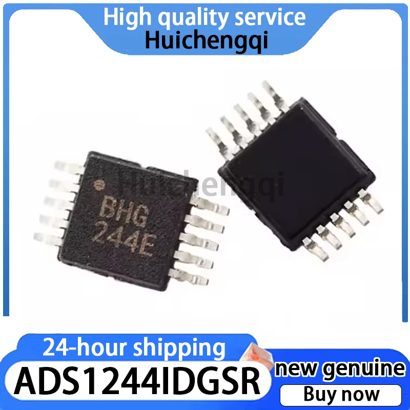 1PCS ADS1244IDGSR Screen Printed BHG MSOP10 Original Analog Converter Chip Brand New in Stock