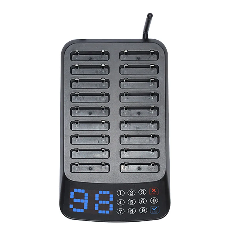 ZXY JT-913 Clinic Doctor Restaurant Cafe Call Beeper Pager Device Call Waiter System Menu Food Court Table Queue Management Syst