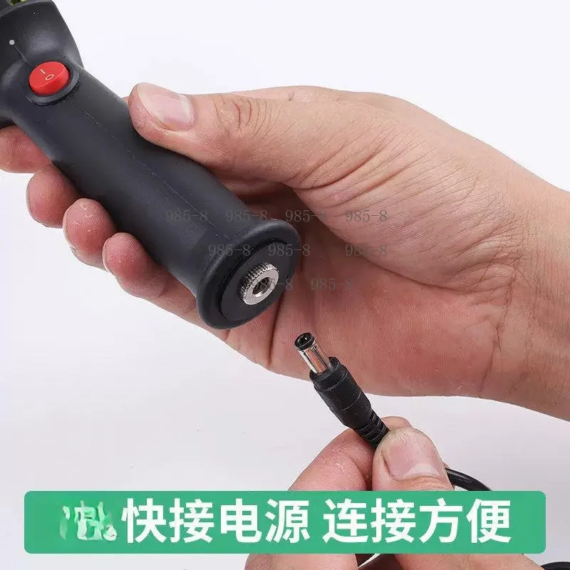 Handheld Electric Sander with Suction Cup, 3 Sizes 1/2/3 Inch High-Speed Polishing Machine for Wall Putty