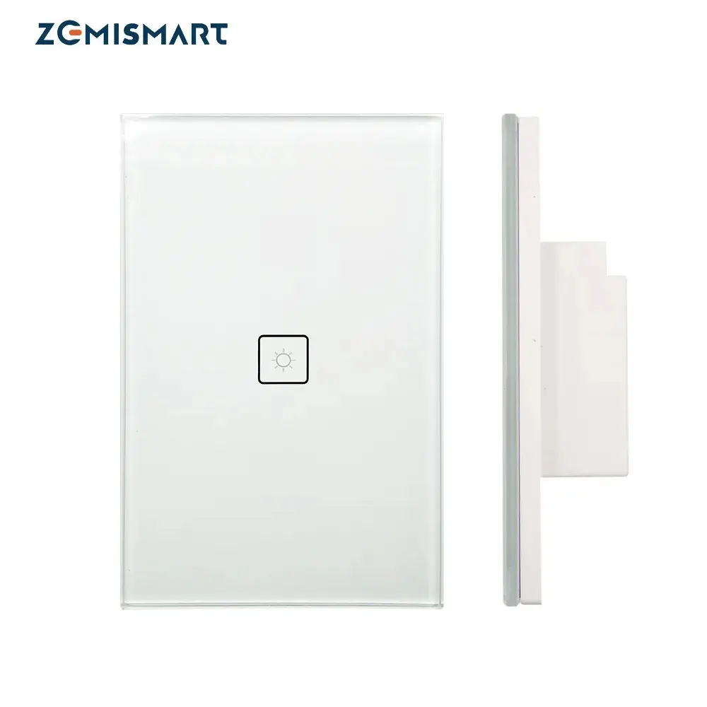 Zemismart Zigbee 1 2 Gangs Wall Light Switch Tuya Smarthings APP Alexa Google Home Voice Control With Neutral Interruptor