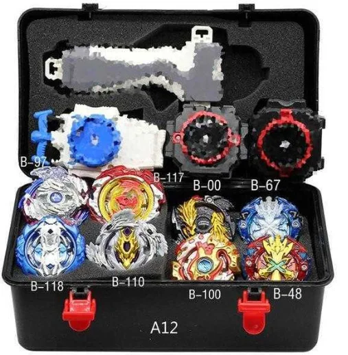 

2026 NEW Bey X Spinning Toy Kit battle game Gyro Metal Battle Tops with Organize Box Set Gift Special Gift collection Launchers