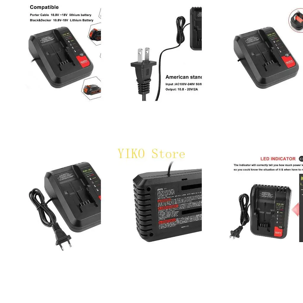 

Зарядное устройство K32C для кабеля для батарей 10,8–18 В