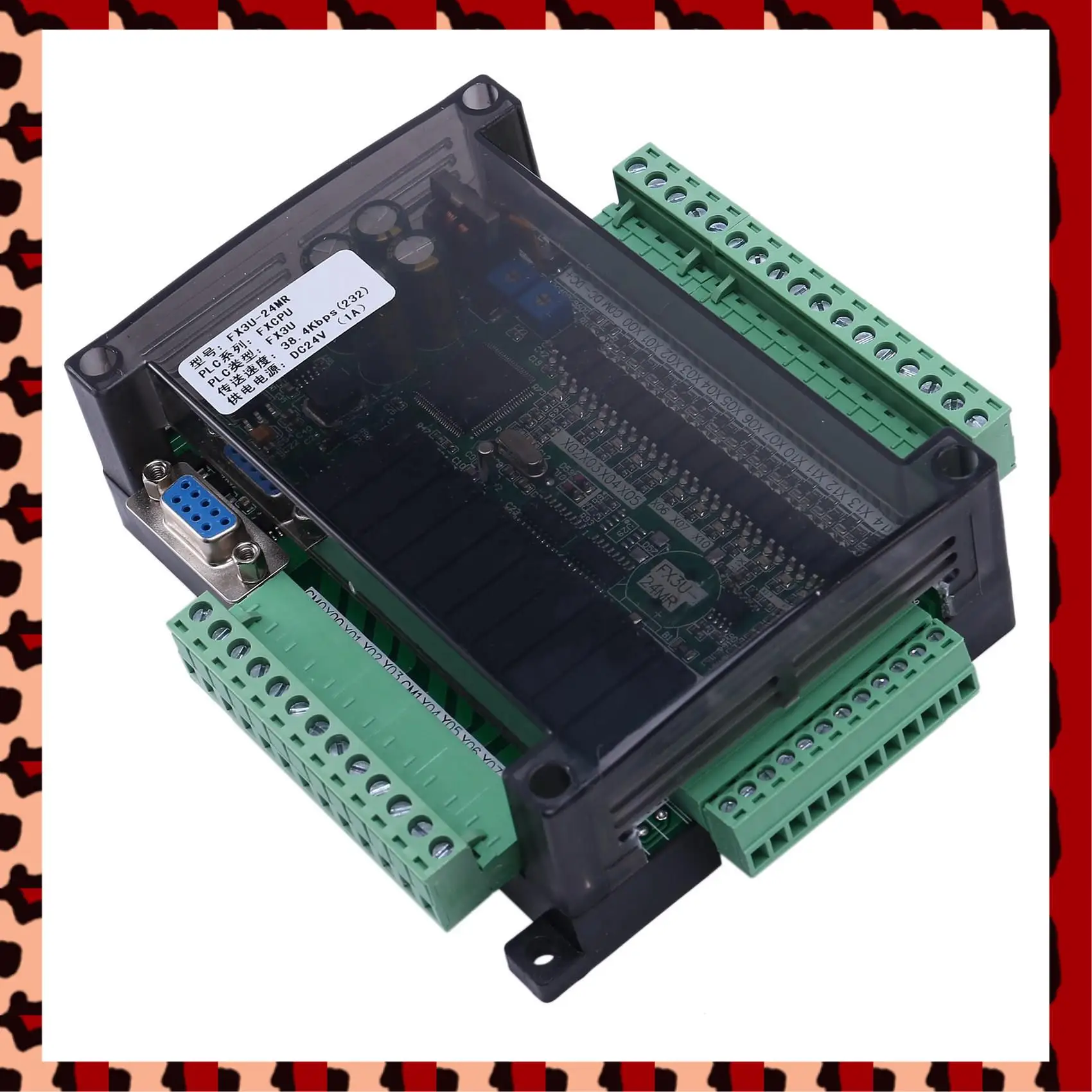 

A72P 2X Плата промышленного управления ПЛК FX3U-24MR Высокоскоростной бытовой ПЛК Промышленная плата управления Программируемый контроллер ПЛК