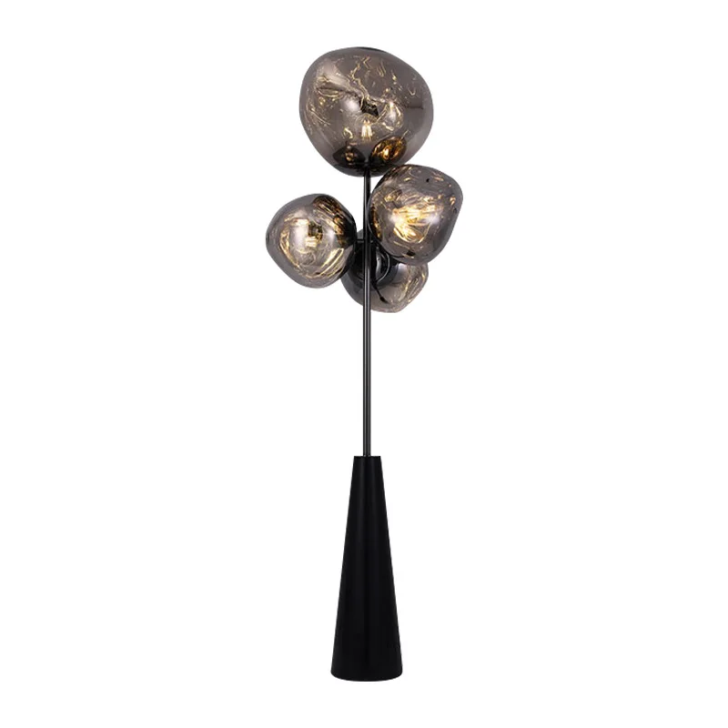 

Postmodern volcanic lava floor lamp living room high sense art deco hotel villa bedroom floor ambient lamp