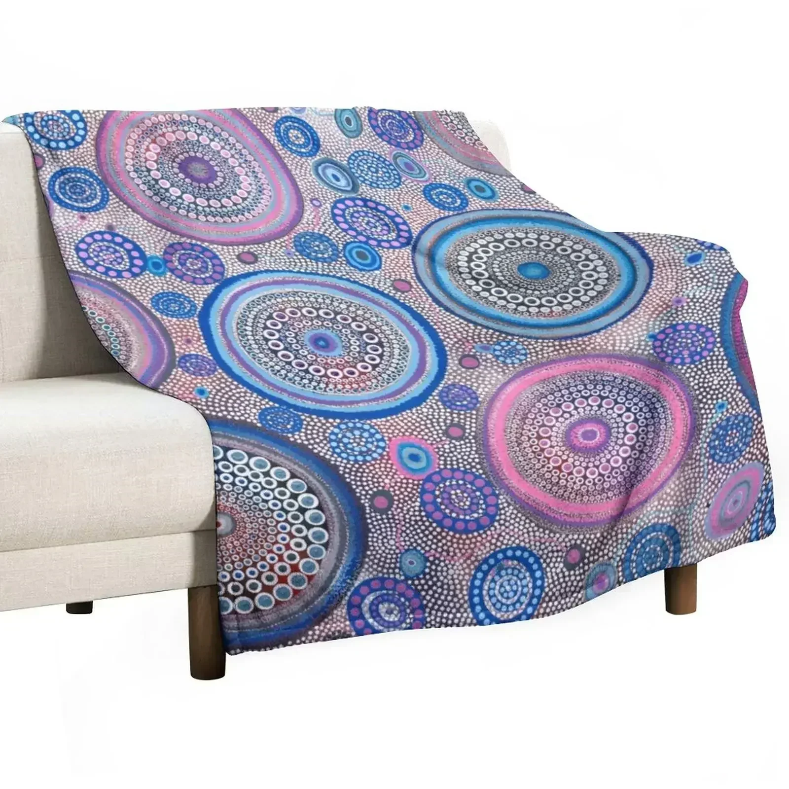 Seven Sister's Dreaming Throw Blanket Summer Warm Beautifuls Bed linens Soft Thin Blankets