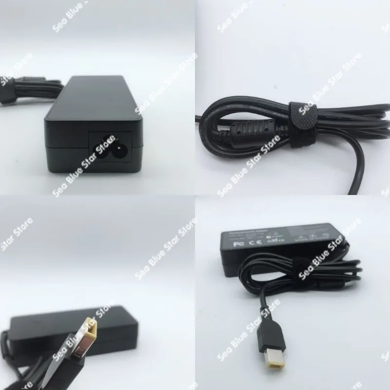 Laptop Power Adapter USB Square Port 20V 4.5A 90W Suitable for Lenovo Notebook Charger 90W view 2