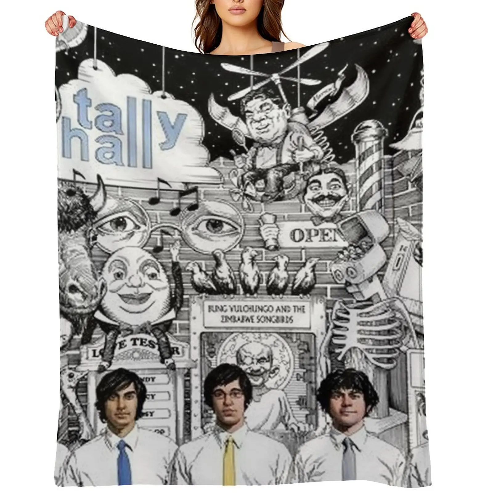 

tally hall Throw Blanket Soft Plush Plaid Thins Blankets For Sofas valentine gift ideas Blankets