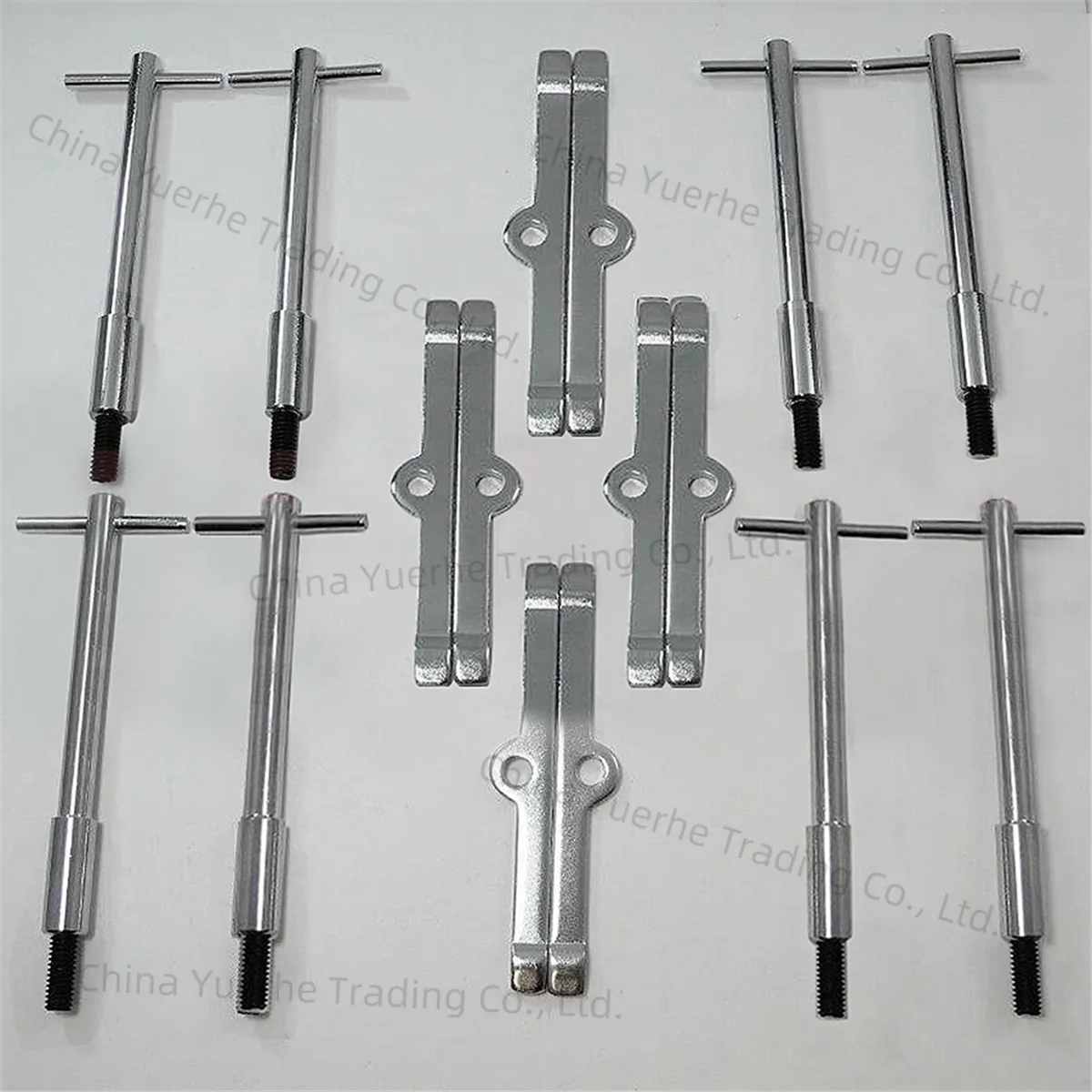 

T48C_Tall Т-образный комплект крышки клапана для SB Chevy Chrome SBC 283 327 350 болтов, вкладки, комплект Т-образных стержней крышки клапана