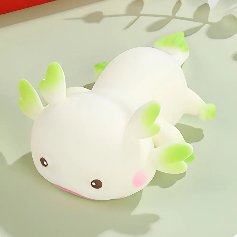 Leuke Axolotl Knijpspeelgoed Stress Relief Stretch Ontwerp Cartoon Vis Squishy Speelgoed Fidget Pop Meerdere kleuren Langzaam rebound-speelgoed