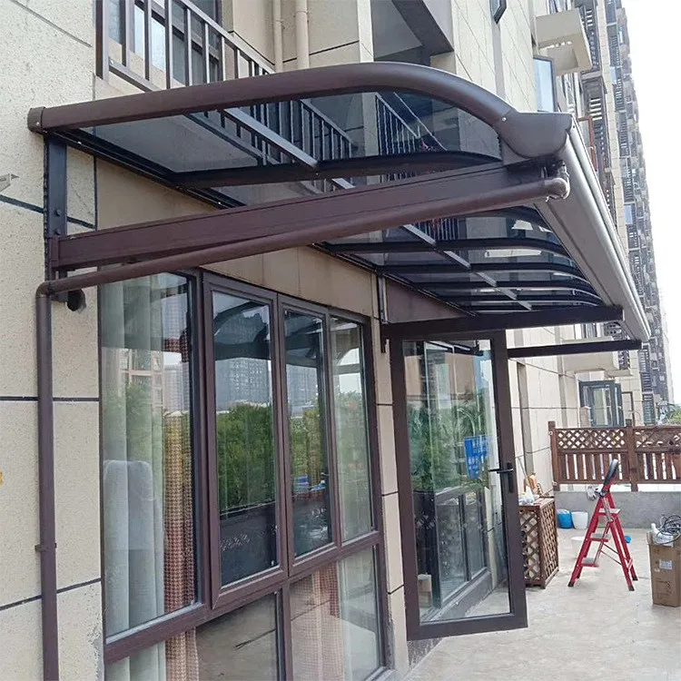 Factory Direct Sale Carport Aluminum Alloy Frame Car Canopy Windproof Waterproof Garages Canopies