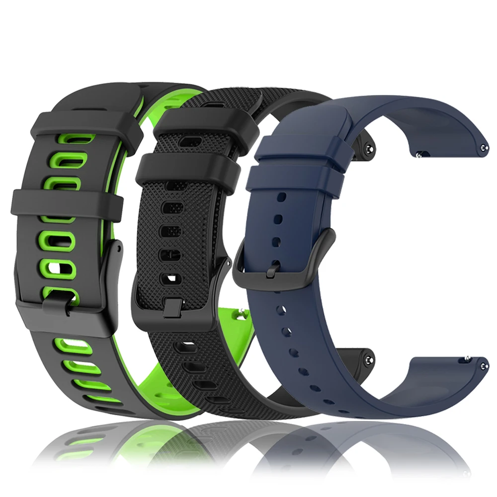 Ersatz Sport uhr Armband für Coros Pace 3 2 Band für Coros Apex 2 Pro Apex 46mm 42mm weiche Silikon Uhren armbänder Armband Gürtel