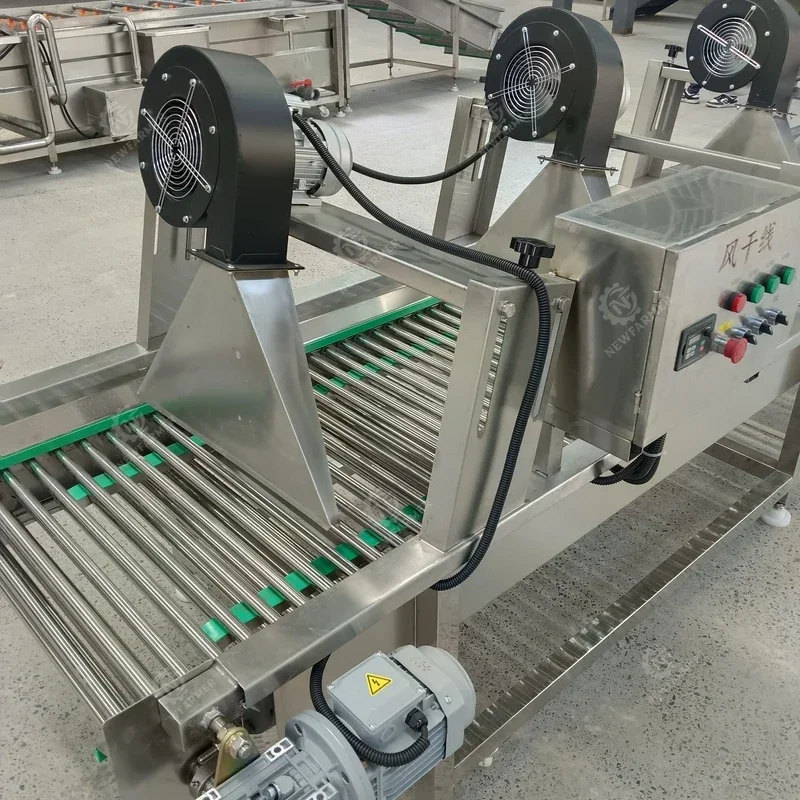 Stainless Steel Vegetable And Fruit Air Drying Equipment Fruit Vegetable Wind Dryer Air Flow Drying Machine