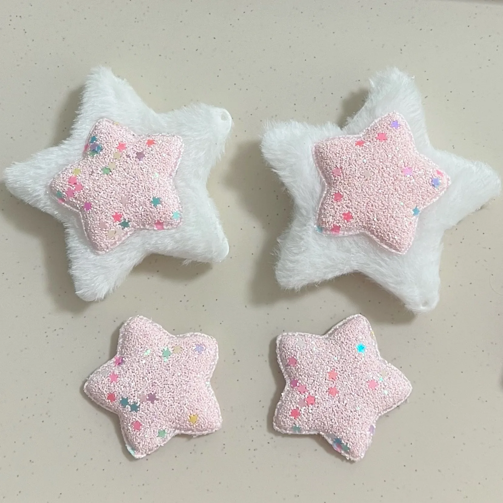 5/2pcs miniso series star cartoon cloth art accessories diy crafts materials jewelry making charms