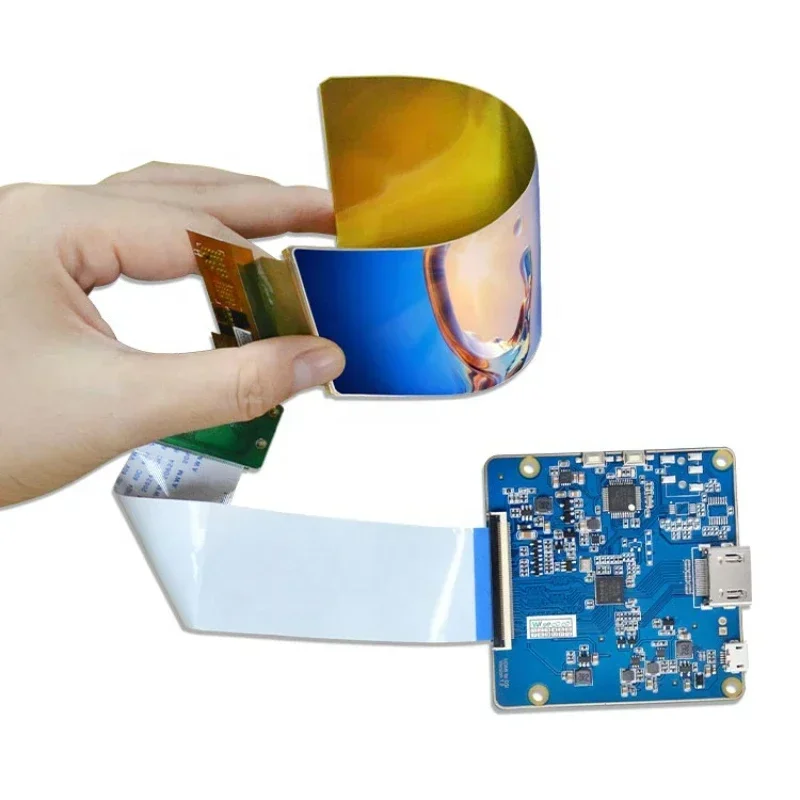 

Hot SalesHot Sales6 Inch 2160x1080 Bendable 2k Flexible AMOLED OLED Display Panel Module Curved Screen 1080x2160 Flexible Lcd Di