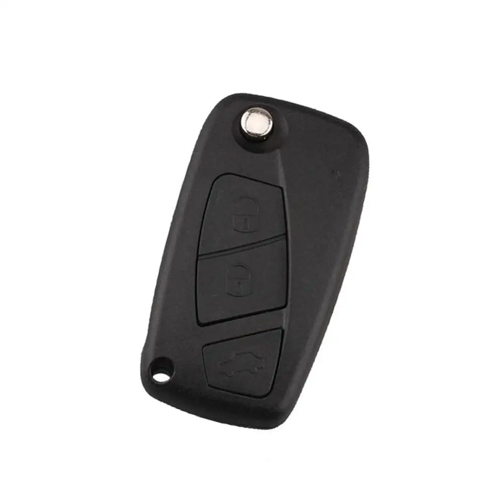 Car Remote 3Buttons Flip Key Case for Fiat Panda Idea Punto Stilo Ducato A44