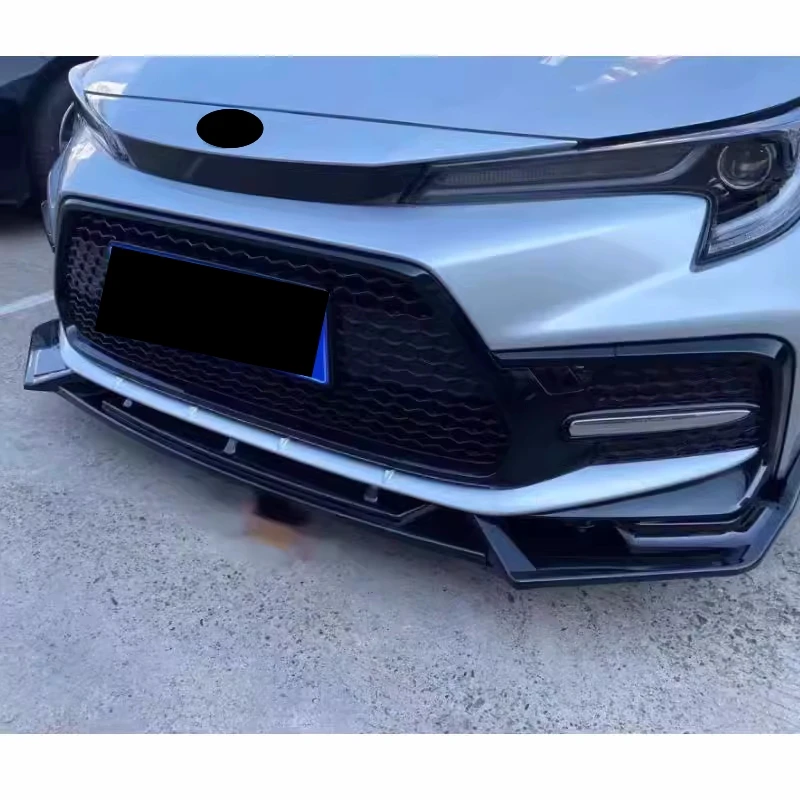 Gloss Black Front Lip for Toyota Levin 19-23 modified ABS Front Shovel Surround body kit Car Accessories