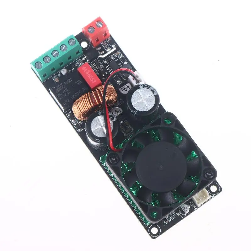 1Pcs Class D Audio Amp Board For Home Theater & Pro Audio IRS2092S HiFi 500W Mono Digital Power Amplifier