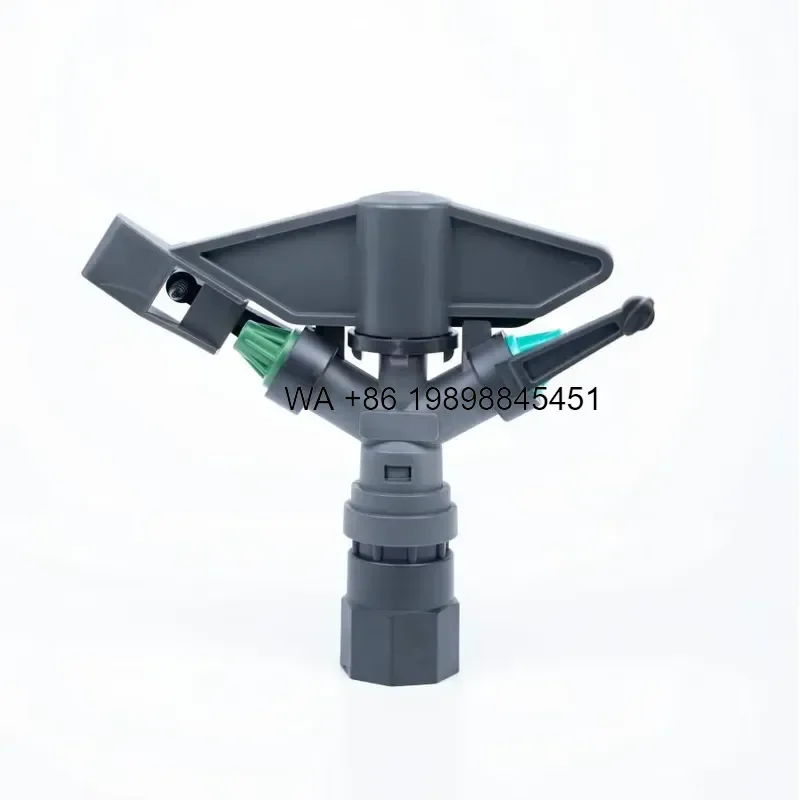 Wmwmnu New Adjustable 360 Gear Drive Rotary Impact Sprinkler UV Resistant High Quality Nylon for Farm Agriculture Irrigation