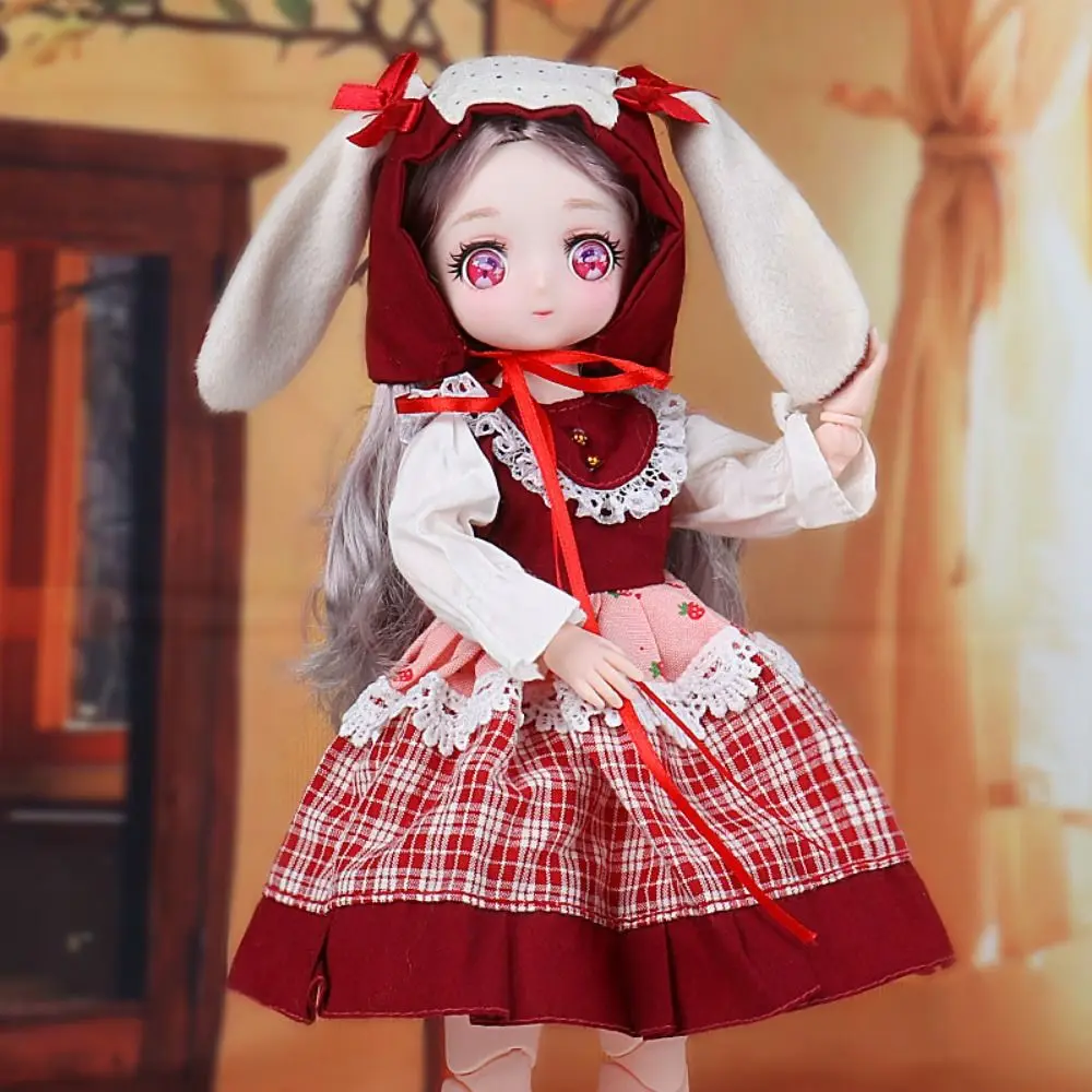 DIY Dress Up 30cm Dolls Clothes High Quality Fashion Doll Princess Dress Cute New Design 1/6 Dress Up Doll DIY Clothes