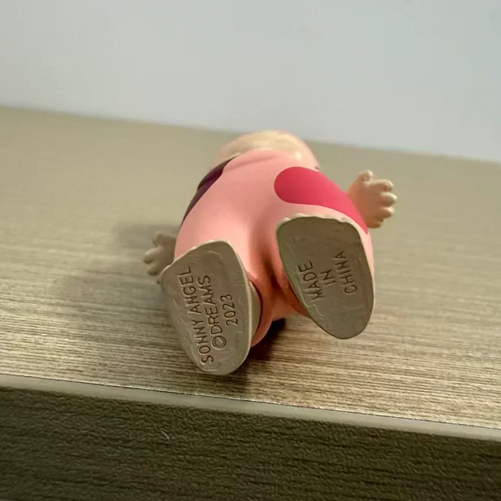 جديد حار جودة عالية سوني الملاك الشكل الصغير القط ليف سلسلة صندوق أعمى 3 محظوظ 1 حلية مخفية العصرية عيد ميلاد هدية الكريسماس #3