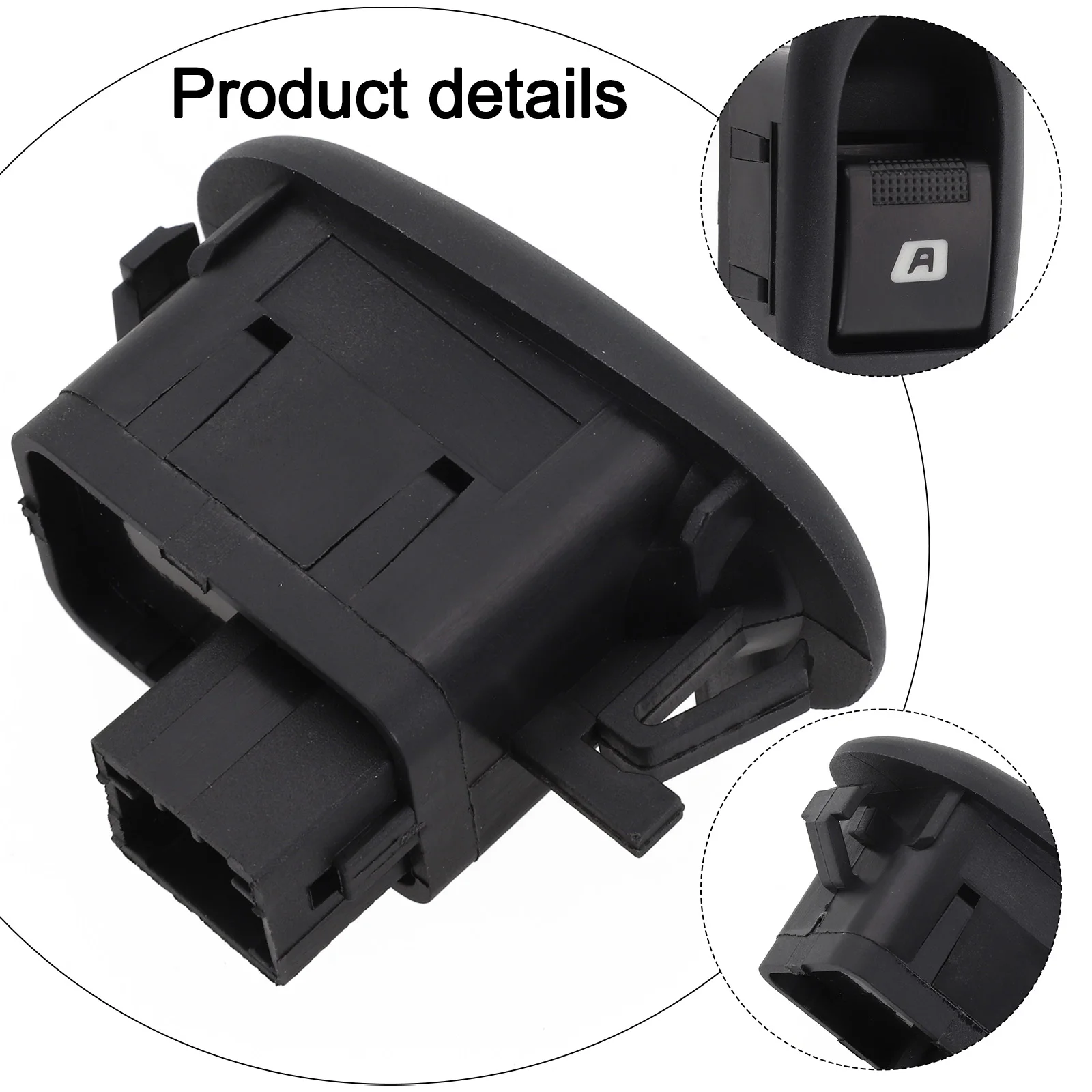 Car Electric Window Control Power Switch Push Button For Window Regulator For C2 C3 For 1007 6554L7 96401469XT