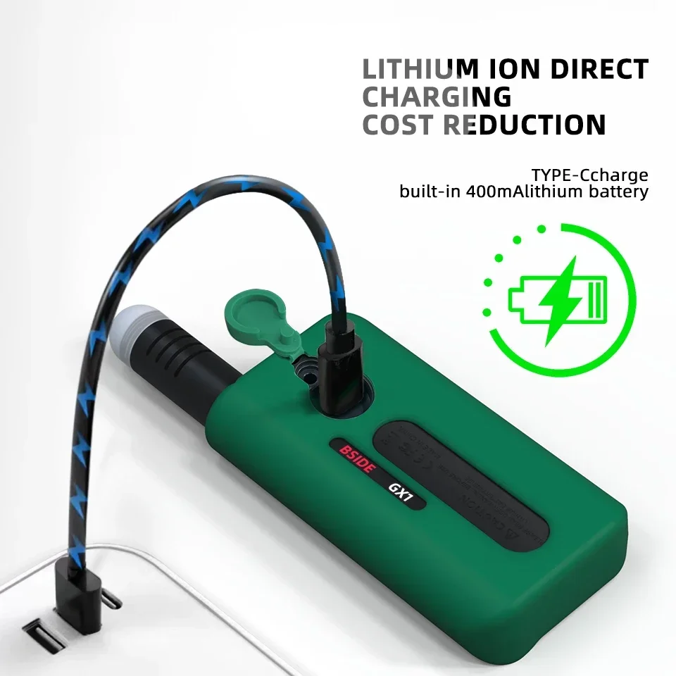 BSIDE GX1 Ambient Temperature Humidity Light Noise Altitude Tester Illuminance Meter Digital Barometer Multifunction test