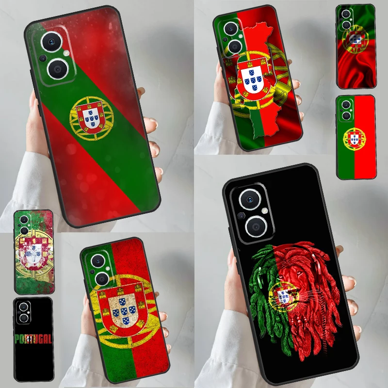 Portugal Passport Flag Phone Case For OPPO Reno 8T 2 3 4 5 Z 6 7 8 Lite OPPO Find X5 Lite X6 Pro X2 X3 Neo Cover