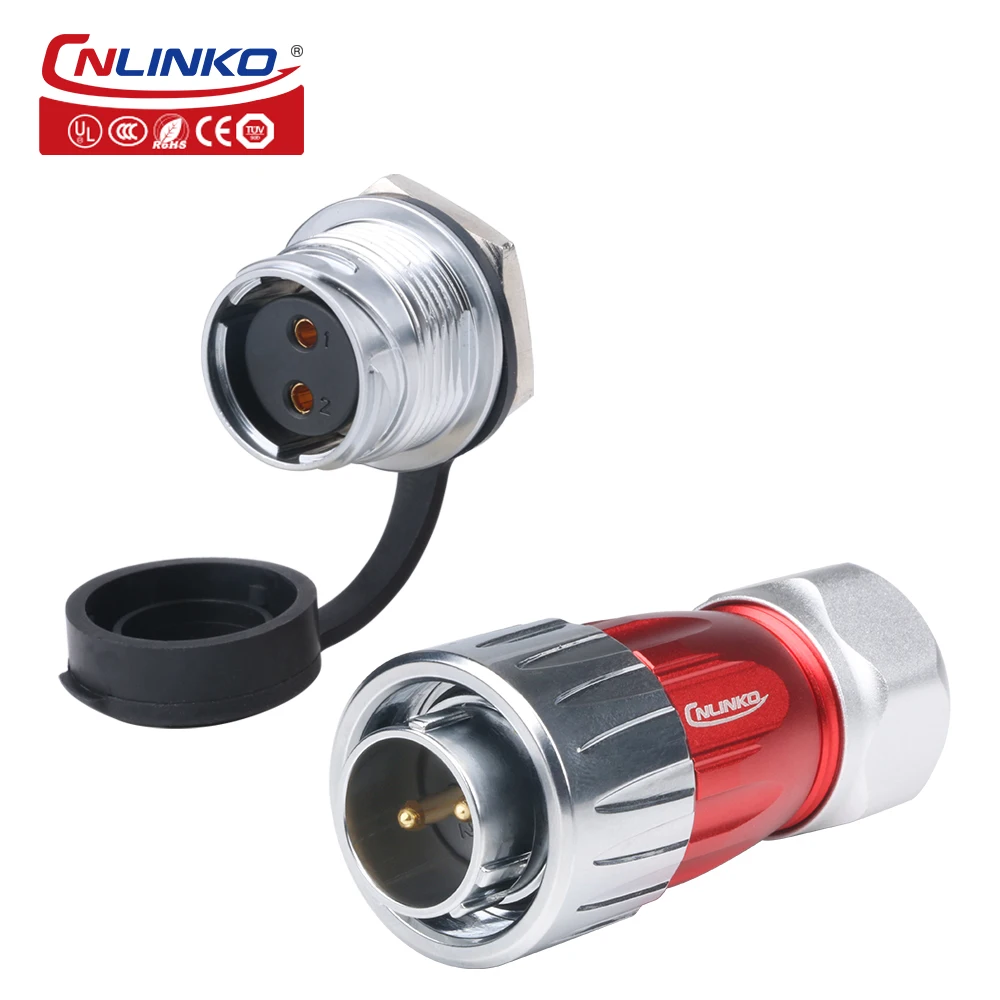 CNLINKO DH20 Waterdichte Connector 2 3 4 5 7 9 12-pins Aviation Automotive Kabelconnector Mannelijke Vrouwelijke Stekker Aansluiting IP68 Buitengebruik