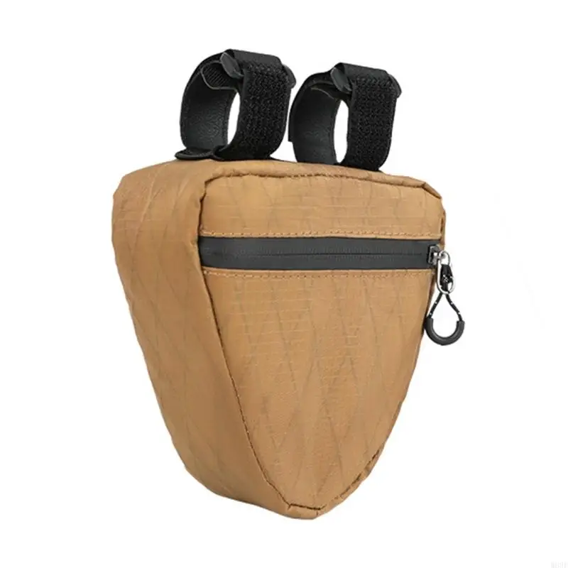 

Bicycles Frame Bag Storage Pouches Bikes Front Top Tube Bag Practical Cycling Triangular Pouches for Mountain Bikes W89F