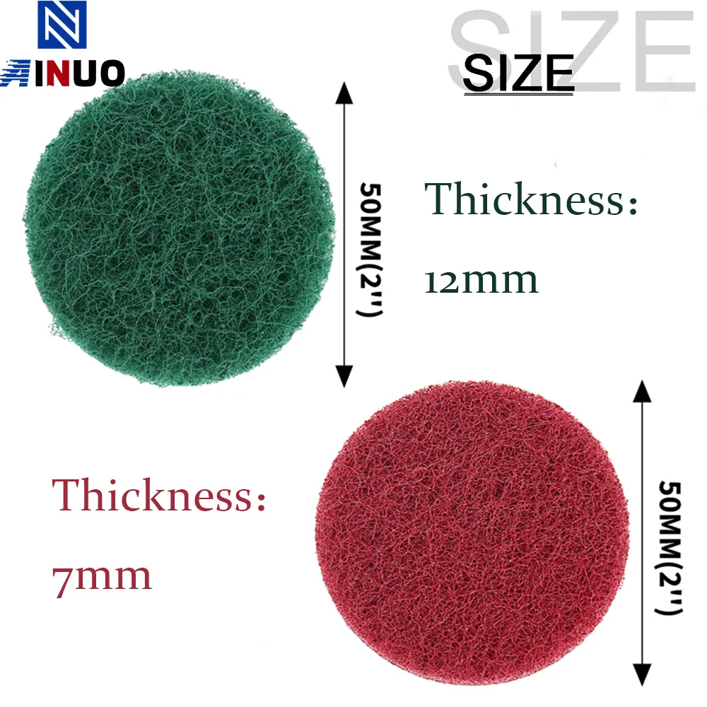 2 Inch Sanding Discs Roll Lock Surface Conditioning Disc Quick Change Abrasive Disc with 1/4