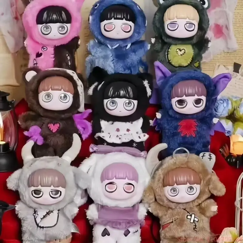 Hot Sale Kiki Night Elf Series Blind Box Mystery Box Cool Dark Gothic Style Cute Doll Bag Pendant Kiki Trendy Toy Birthday Gifts