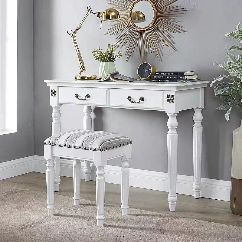 AAAmerican Desk Simple Solid Wood Home Desk Student Desk, Bedroom Table