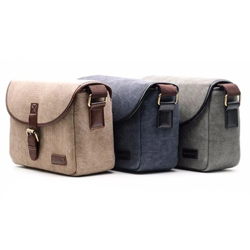 A01K-Retro Photo Camera Bag Case Cover For Canon EOS 200D 77D 7D 80D 800D 1300D 6D 70D 760D 750D 700D 600D 100D 1200D 1100D SX54
