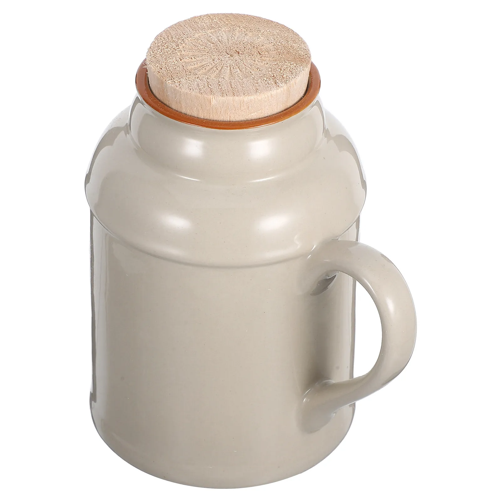 Tetera de Cerámica Retro con Tapa, Estilo Vintage, Taza de Té y Café, Decoración para Mesa de Noche, Encimera, Comedor, Accesorio de Cocina