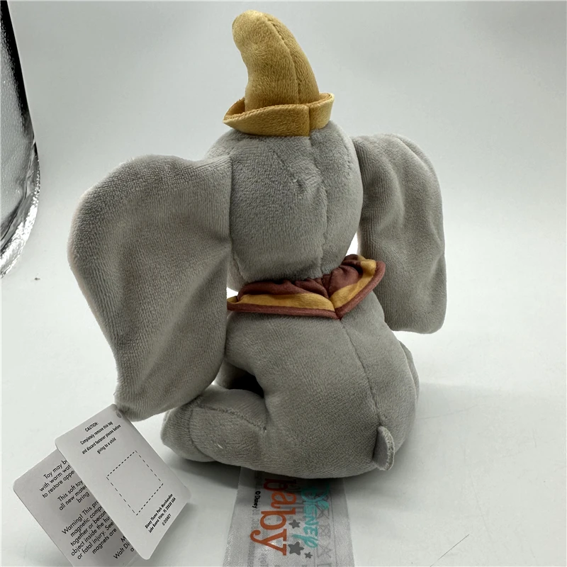 15CM Disney Cartoon Dumbo Plush Toys Anime Cute Fly Elephant Dumbo Model Dolls Soft Stuffed Plushies Toys For Kids Gift