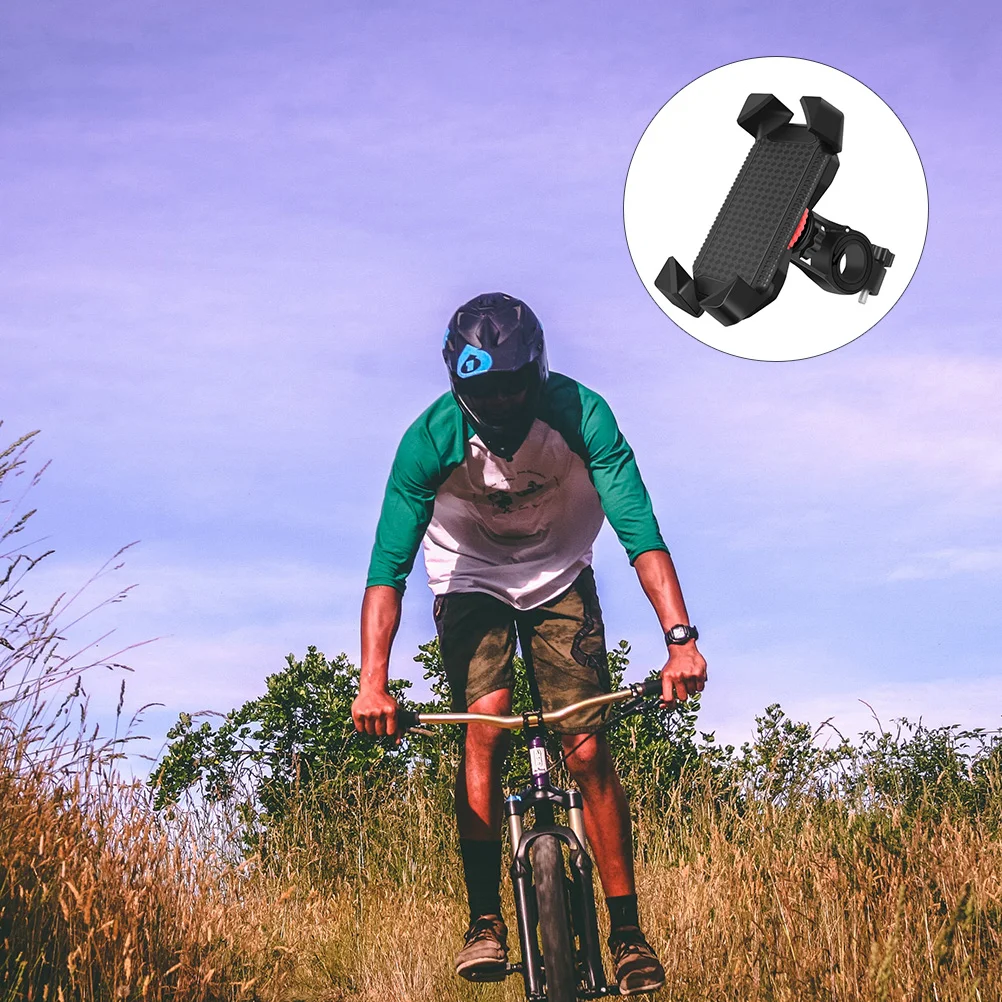 

Bicycle Phone Holder Car Mount 360 Rotation Bike Handlebar Magnetic Cell Universal Plastic Fitness Motorbike