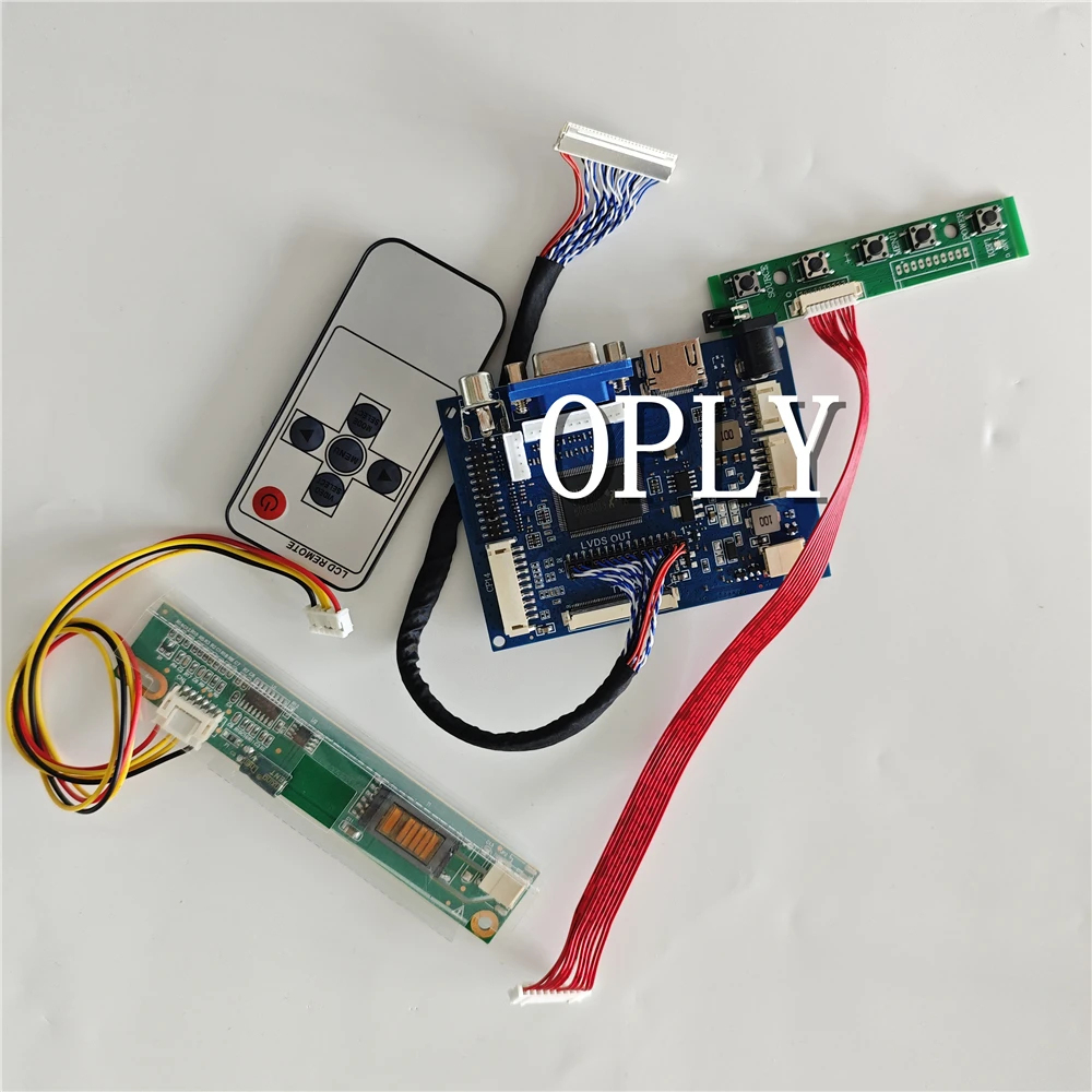 Controller board HDMI-compatible AV VGA for LP156WH1 LP156WH1-TLA3 LP156WH1-TLC1 1366×768 30pin 1 CCFL LCD panel 15.6