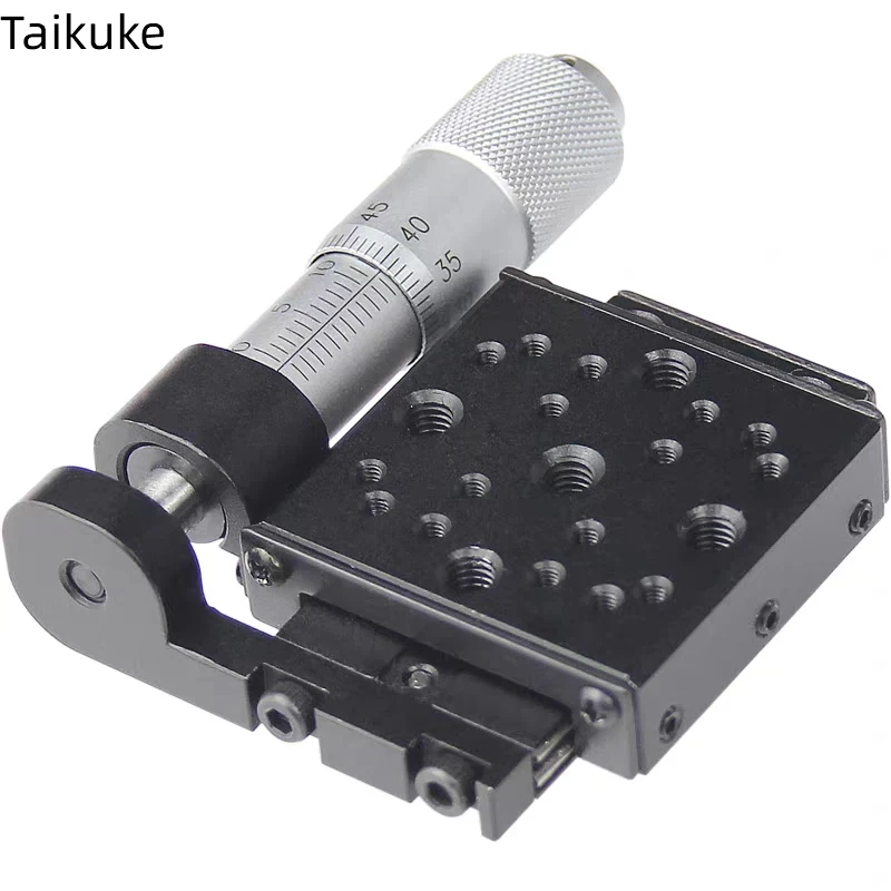 B-PTS 102 Mini Manual Translation Stage Side Drive Optical Experiment Small Sliding Table