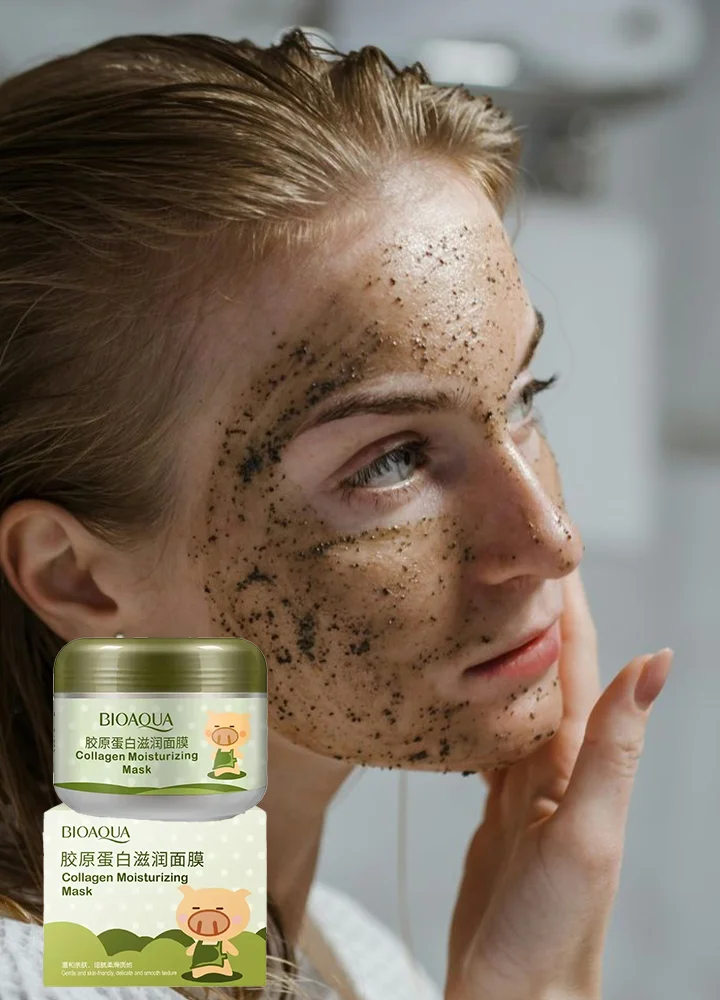 

Extract Clay Mask Anti-Aging Moisturizing Facial Repair Fade Fine Lines Unisex Facial Cleansing Blackhead Removal Mask